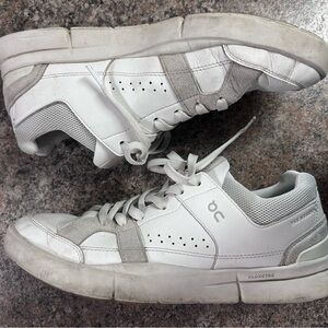 On Running Men's CloudTec White and Gray Sneakers